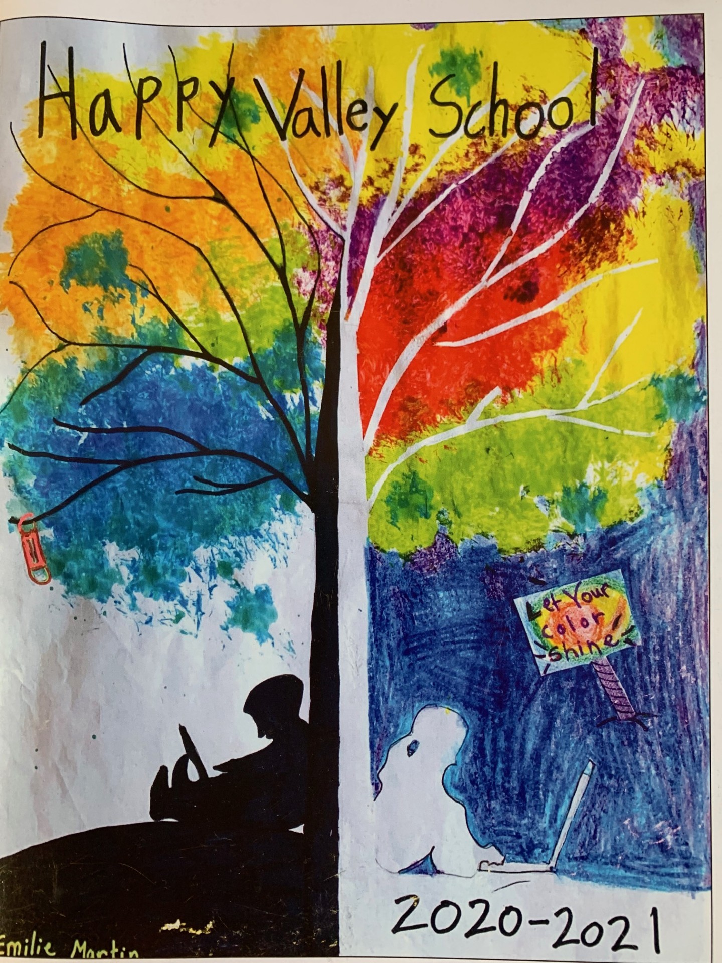 Colorful tree